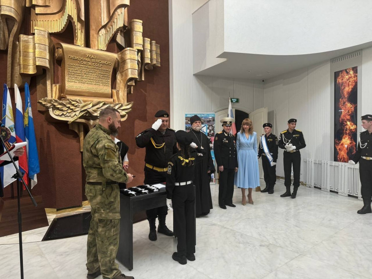 Торжественная Церемония посвящения в кадеты.